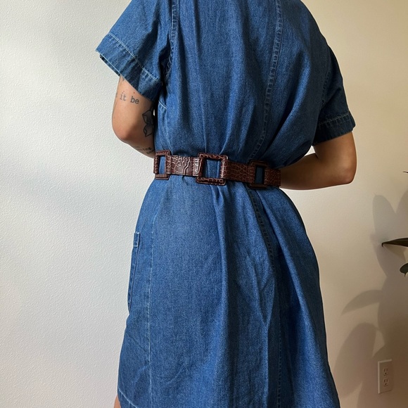 Vintage leather belt - Picture 4 of 6